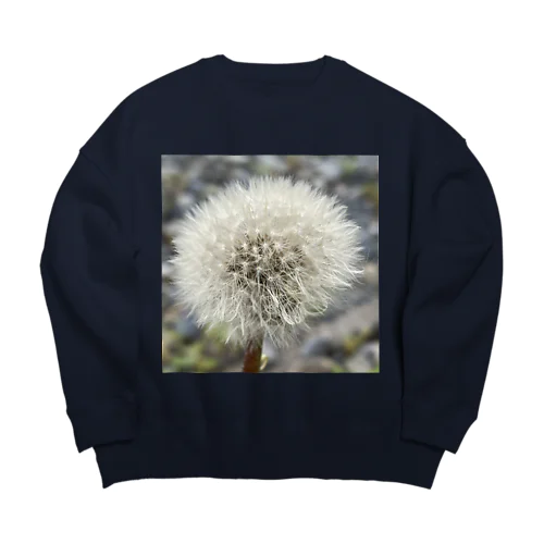 わたげのうたげ-正方形 Big Crew Neck Sweatshirt