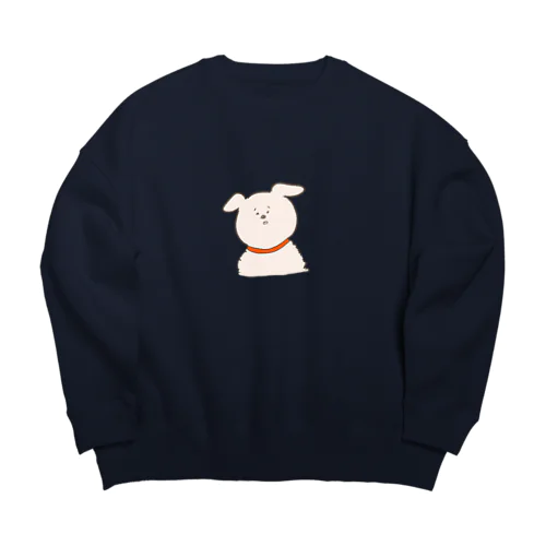 ほたてむらのイッヌ（B） Big Crew Neck Sweatshirt