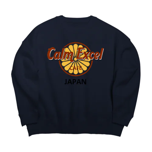 heart rock cafe Big Crew Neck Sweatshirt