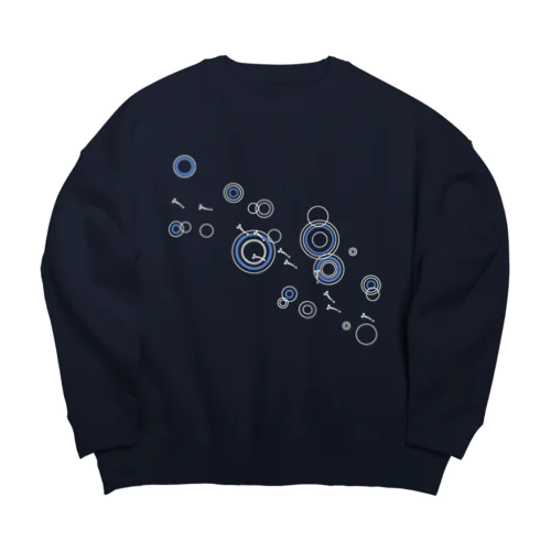 夕立 2021 Big Crew Neck Sweatshirt