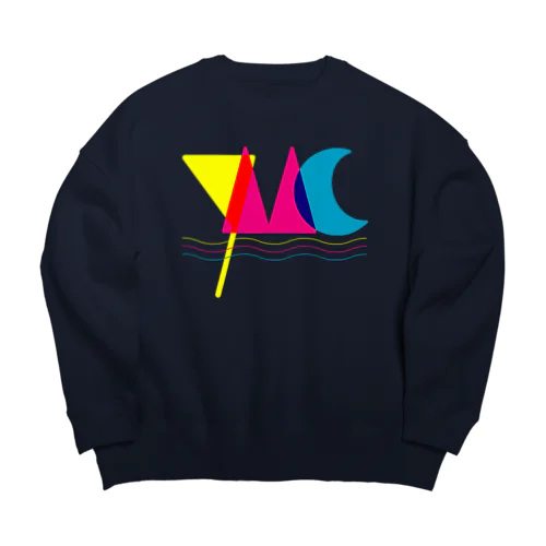 YMC ロゴ Big Crew Neck Sweatshirt