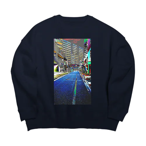 街並み Big Crew Neck Sweatshirt