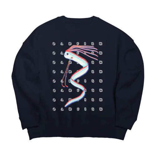 oarfish(リュウグウノツカイ)① Big Crew Neck Sweatshirt