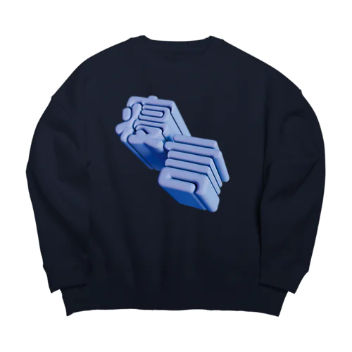 寝言 Big Crew Neck Sweatshirt