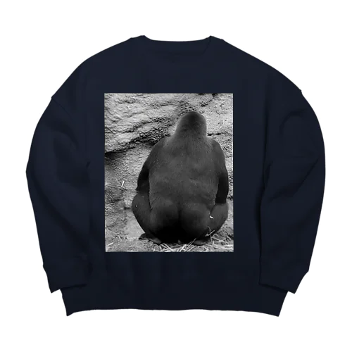 爆イケ背中 Big Crew Neck Sweatshirt