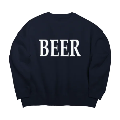 ビール　BEER　🍺　酒 Big Crew Neck Sweatshirt