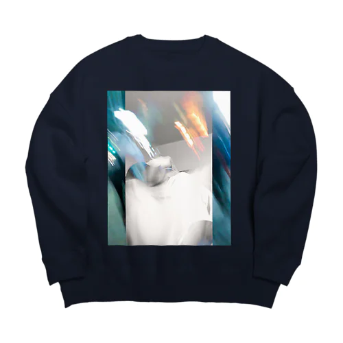 into_Nightfall #a Big Crew Neck Sweatshirt