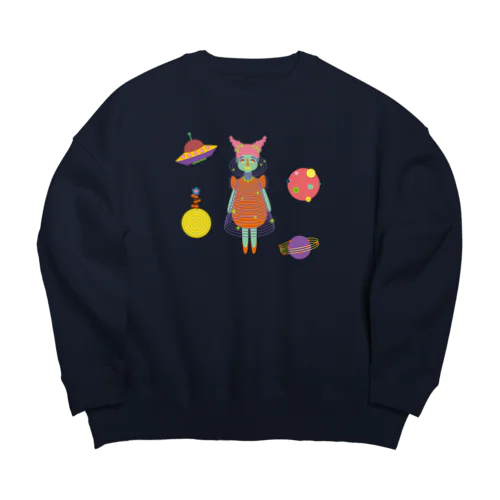 遠い星の子 Big Crew Neck Sweatshirt