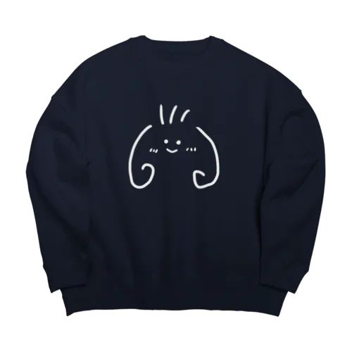 TENJI Big Crew Neck Sweatshirt