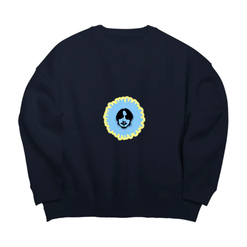 俺の顔は甘い Big Crew Neck Sweatshirt