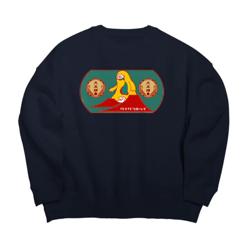 ダイダラボッチ Big Crew Neck Sweatshirt