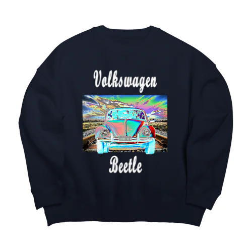 Volkswagen Beetle Big Crew Neck Sweatshirt