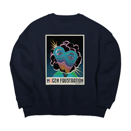 MUGEN FRUSTRATION Big Crew Neck Sweatshirt