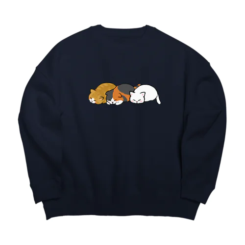 ツチノコ☆キャッツ Big Crew Neck Sweatshirt