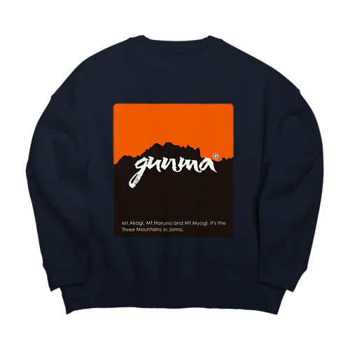 GUNMA愛03妙義L Big Crew Neck Sweatshirt