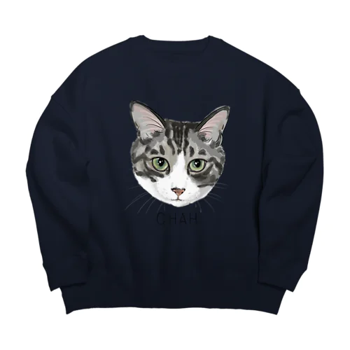 chah Big Crew Neck Sweatshirt