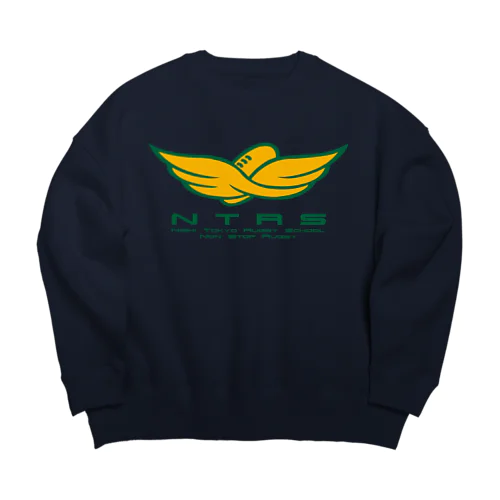 NTRS：オフィシャルロゴシリーズ Big Crew Neck Sweatshirt