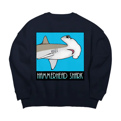 Hammerhead shark(撞木鮫) ビッグシルエットスウェット