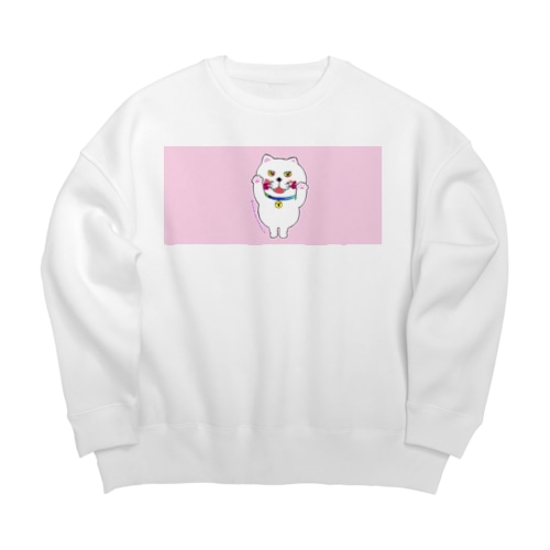 もよねこ💕 Big Crew Neck Sweatshirt
