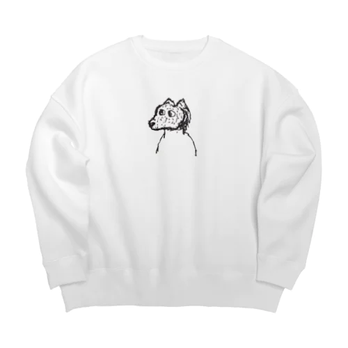 僕の犬 Big Crew Neck Sweatshirt