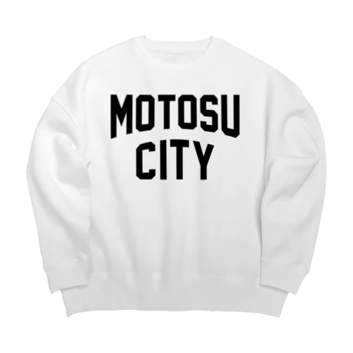 本巣市 MOTOSU CITY Big Crew Neck Sweatshirt