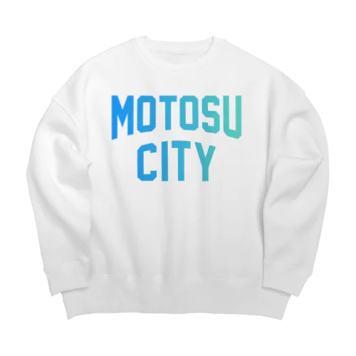 本巣市 MOTOSU CITY Big Crew Neck Sweatshirt