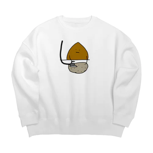 クリーニング栗 Big Crew Neck Sweatshirt