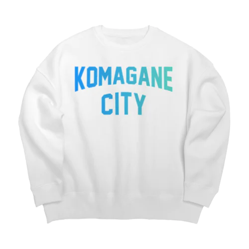 駒ヶ根市 KOMAGANE CITY Big Crew Neck Sweatshirt
