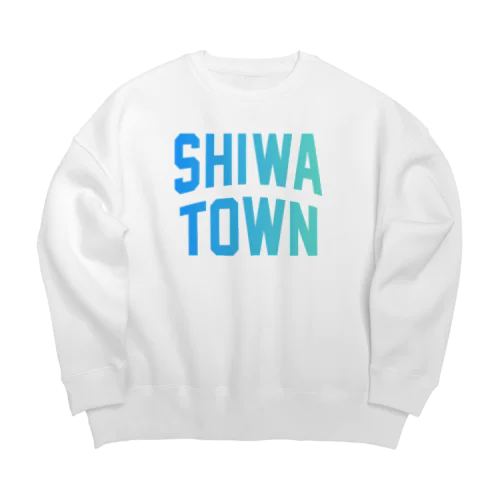 紫波町 SHIWA TOWN Big Crew Neck Sweatshirt