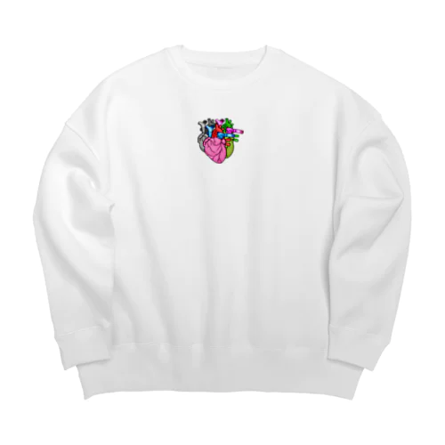 cor ★ K i n K Big Crew Neck Sweatshirt