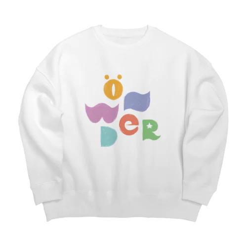 Wo(a)nder Big Crew Neck Sweatshirt