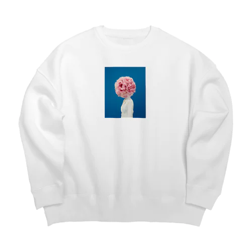 芍薬 Big Crew Neck Sweatshirt