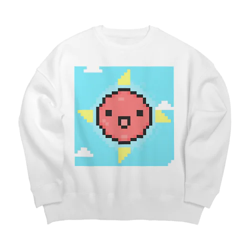 Crypto Sunny #00 Big Crew Neck Sweatshirt