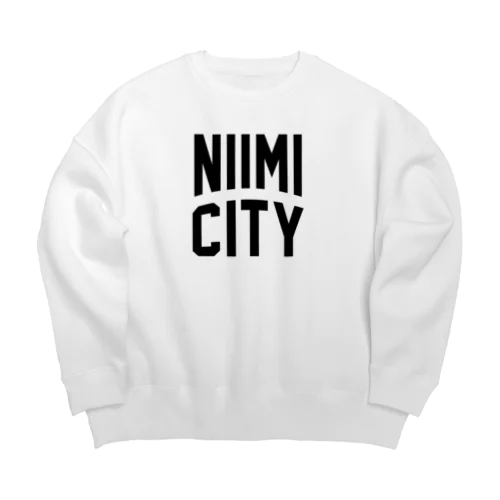 新見市 NIIMI CITY ビッグシルエットスウェット