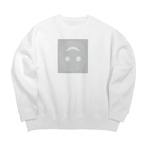 dope ASCII smile #1 Big Crew Neck Sweatshirt