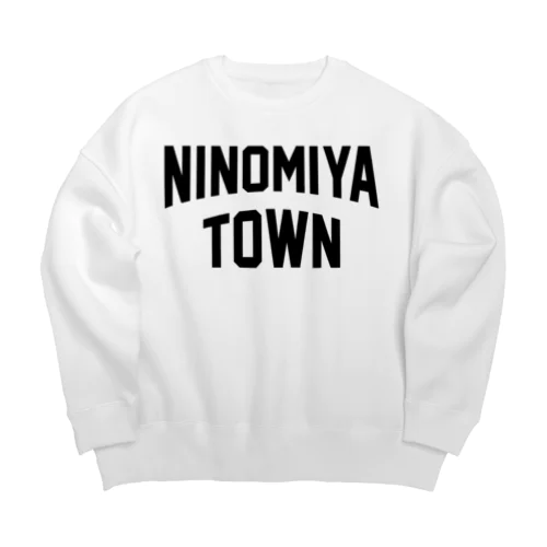 二宮町 NINOMIYA TOWN Big Crew Neck Sweatshirt