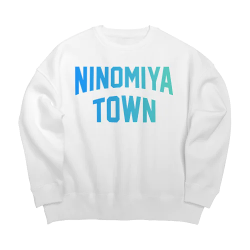 二宮町 NINOMIYA TOWN Big Crew Neck Sweatshirt