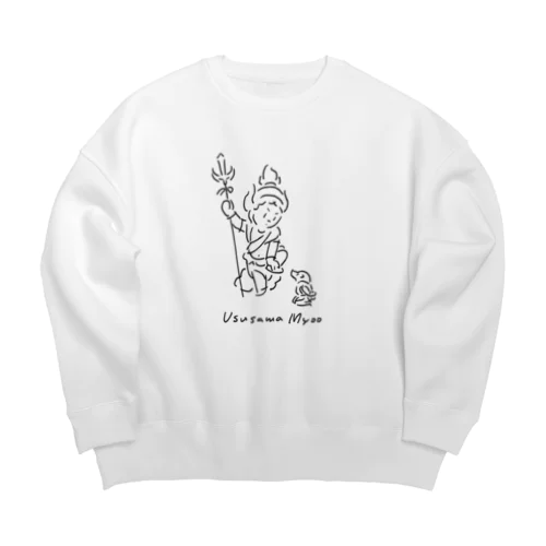 烏枢沙摩明王 Big Crew Neck Sweatshirt