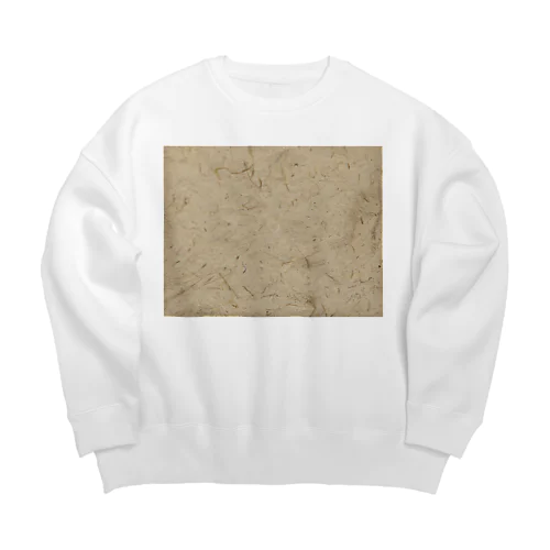 高級手漉き和紙 Big Crew Neck Sweatshirt