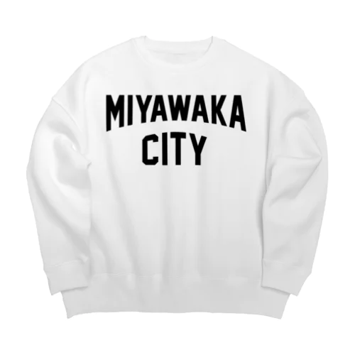 宮若市 MIYAWAKA CITY Big Crew Neck Sweatshirt