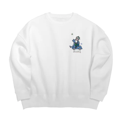 ばあさんの独り言2 Big Crew Neck Sweatshirt