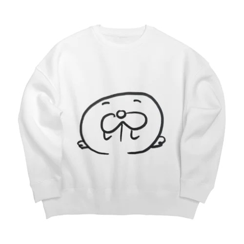 多分トド Big Crew Neck Sweatshirt