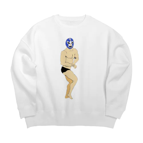 きんにくちゃん Big Crew Neck Sweatshirt