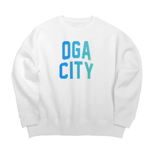 男鹿市 OGA CITY Big Crew Neck Sweatshirt