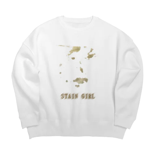 STAIN GIRL ビッグシルエットスウェット