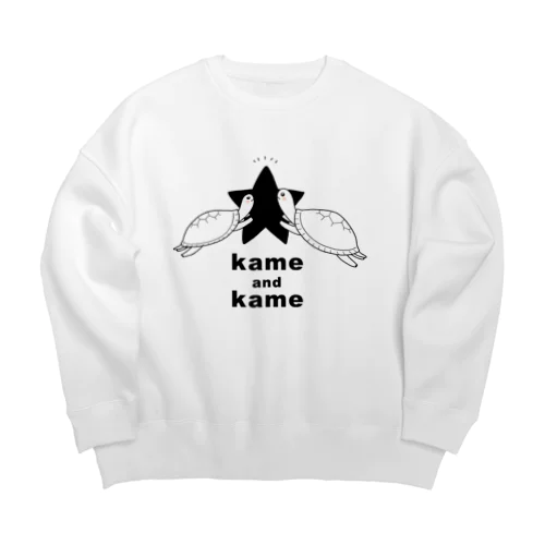 kamekameスウェット Big Crew Neck Sweatshirt