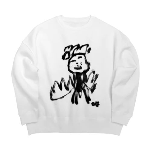 だいぶつさま Big Crew Neck Sweatshirt