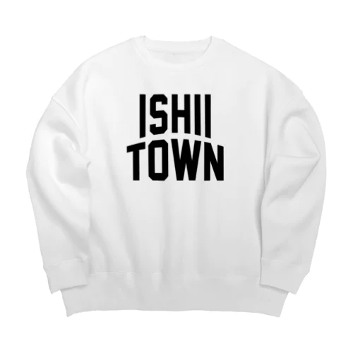 石井町 ISHII TOWN Big Crew Neck Sweatshirt