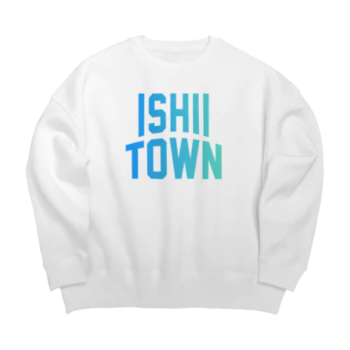 石井町 ISHII TOWN Big Crew Neck Sweatshirt