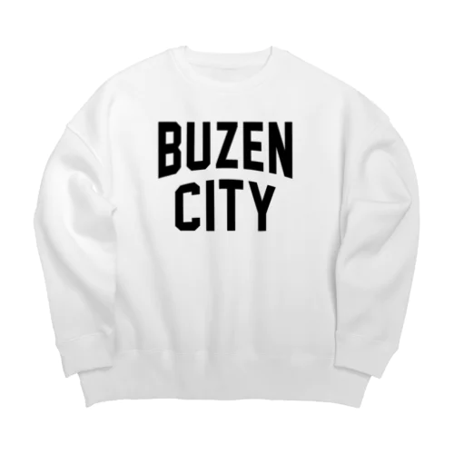 豊前市 BUZEN CITY Big Crew Neck Sweatshirt